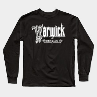 Vintage Warwick, RI Long Sleeve T-Shirt